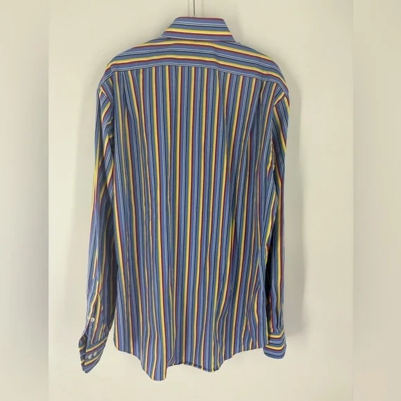 Ralph Lauren Multicolor Striped Men's Shirt - Picture 3 of 6